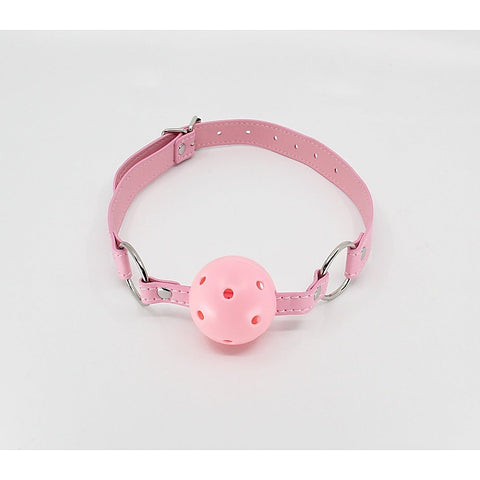 Breathable Faux Leather Gag By Berlin Baby - Bondage Gags and Bits