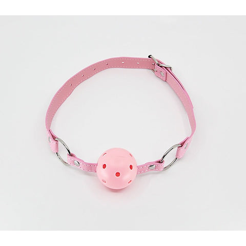 Breathable Faux Leather Gag By Berlin Baby - Bondage Gags and Bits