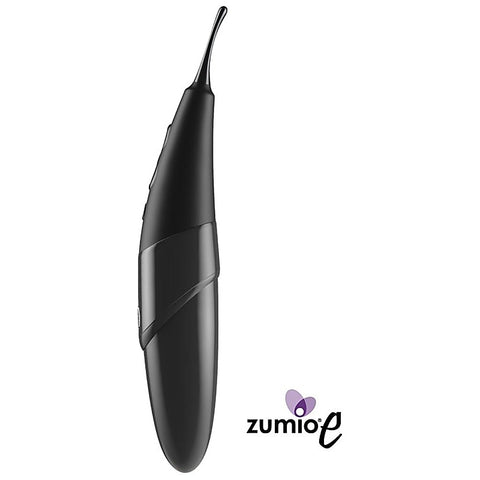 E Ebony Rotating Clitoral Stimulator by Zumio - Clit Ticklers and Pulsators