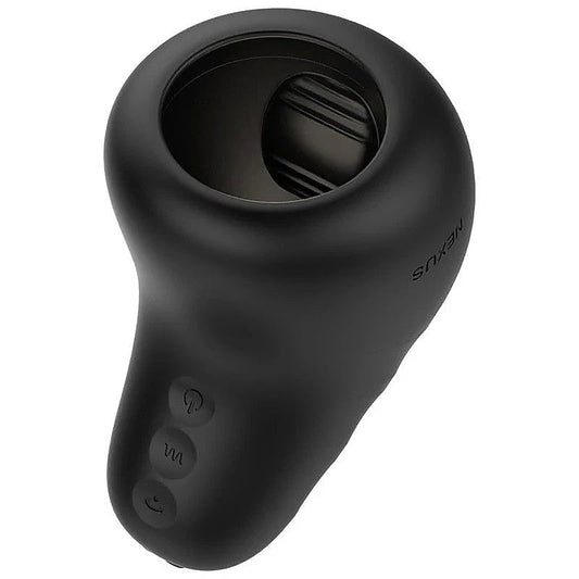 Nexus ECLIPSE Vibrating and Stroking Male Masturbator Black