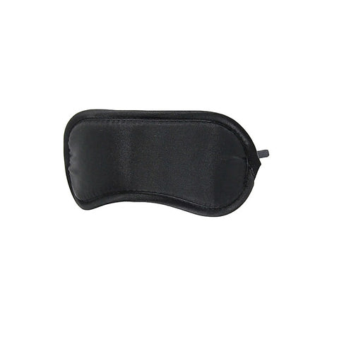 Plain Black Satin Bdsm Blindfold By Berlin Baby - Masks And Blindfolds