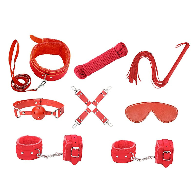 9 Piece Bondage Kit by Love In Leather - Bondage Kits