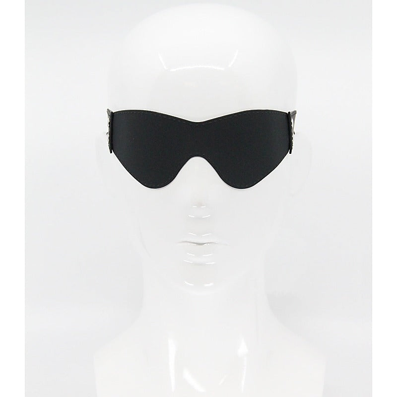 Love In Leather Shaped Silicone Blindfold - Masks And Blindfolds