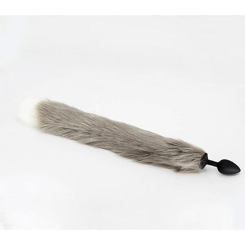 Fox Tail Silicone Butt Plug By Love In Leather - Butt Plugs