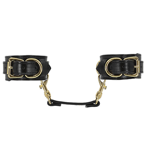 Faux Leather Wrist Cuffs by Love In Leather - Cuffs And Restraints