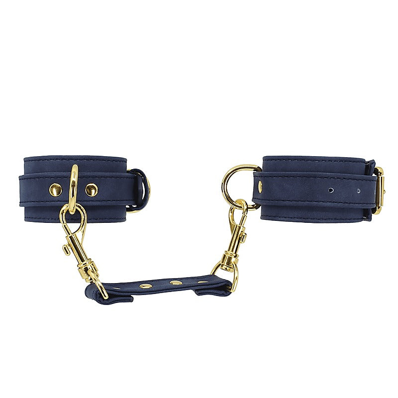 Faux Leather Wrist Cuffs by Love In Leather - Cuffs And Restraints