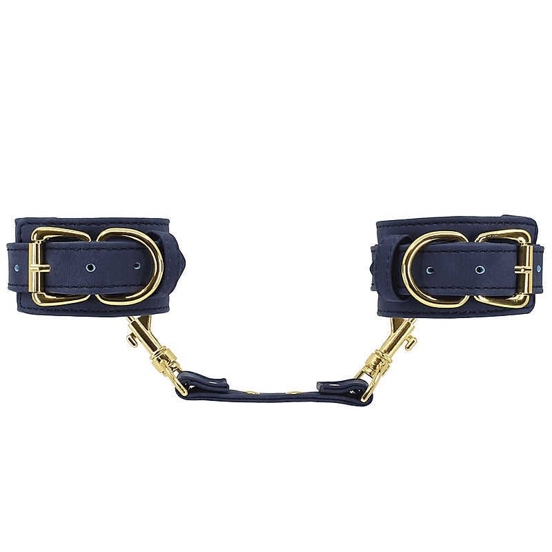 Faux Leather Wrist Cuffs by Love In Leather - Cuffs And Restraints