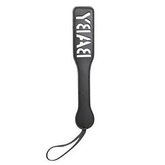 Vegan Leather Baby Word Paddle By Berlin Baby - Paddles And Slappers