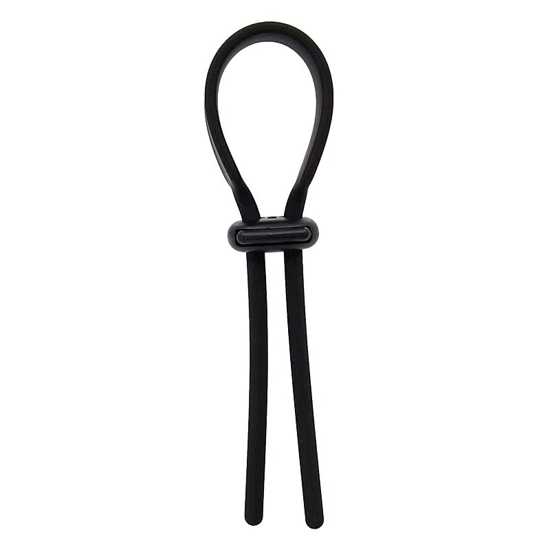 Lasso Style Adjustable Cock Ring By Love In Leather - Cock Rings