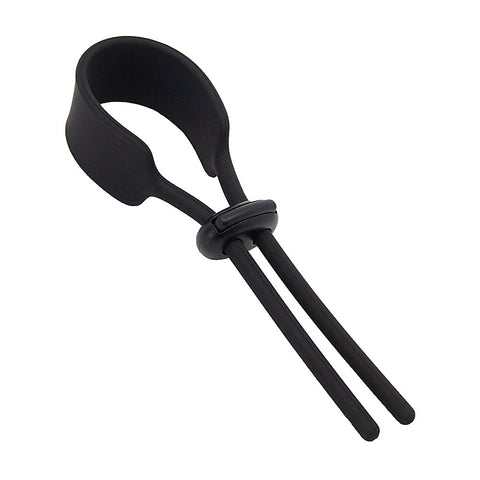 Lasso Style Adjustable Cock Ring By Love In Leather - Cock Rings