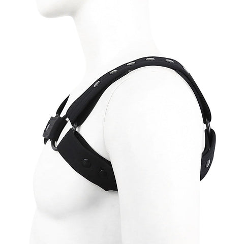 Men'S Neoprene Bulldog Brace By Love In Leather - Cuffs And Restraints