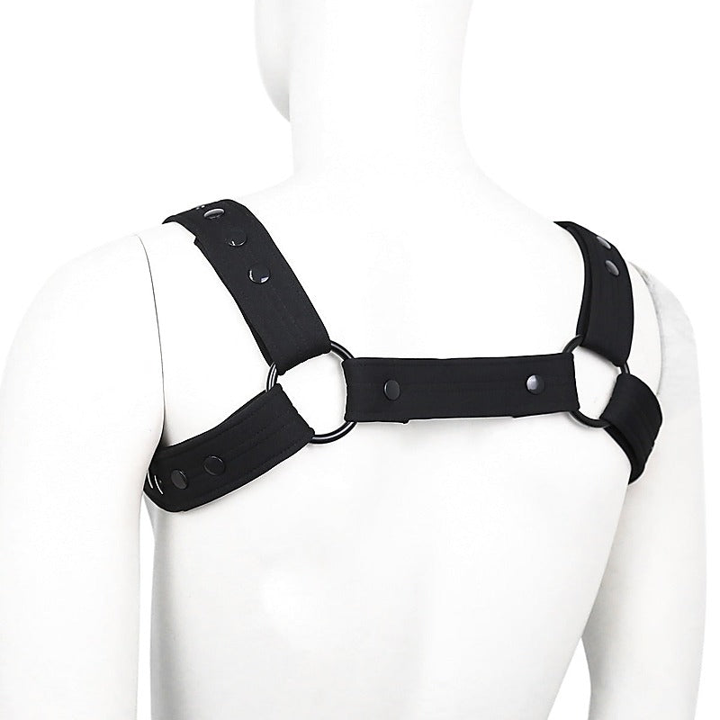 Men'S Neoprene Bulldog Brace By Love In Leather - Cuffs And Restraints