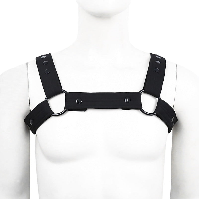 Men'S Neoprene Bulldog Brace By Love In Leather - Cuffs And Restraints