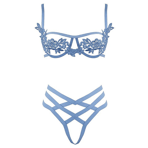 Sexy Fetish Bra and Panty Set by Muse - Her Fetish