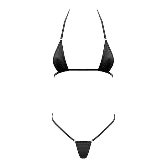 Spandex Fabric Women'S Micro Bikini By Love In Leather - Bras and Bra Sets