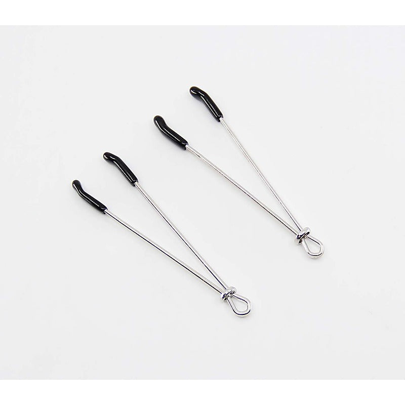 Tweezer Style Nipple Clamps By Love In Leather - Nipple and Clit Clamps