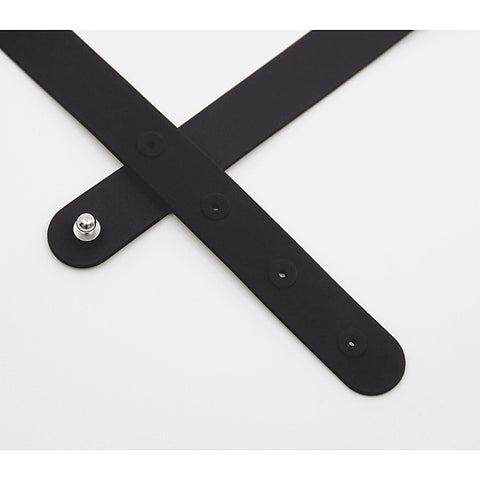 Bdsm Play Silicone Slut Collar By Love In Leather - Collars and Leads