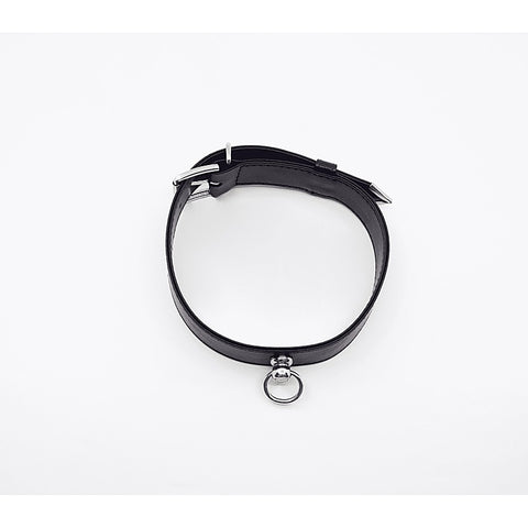 Love In Leather Tipped Bondage Collar & Lead Set - Collars and Leads