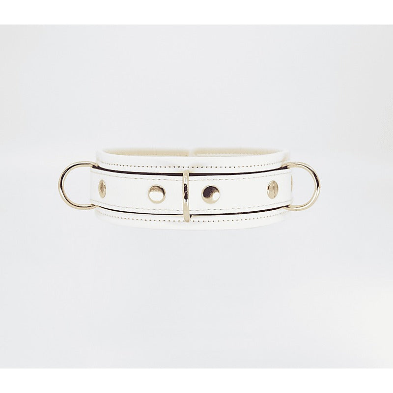 Love In Leather Glow in the Dark Collar & Lead Set - Collars and Leads