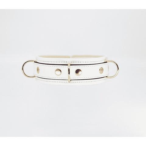 Love In Leather Glow in the Dark Collar & Lead Set - Collars and Leads