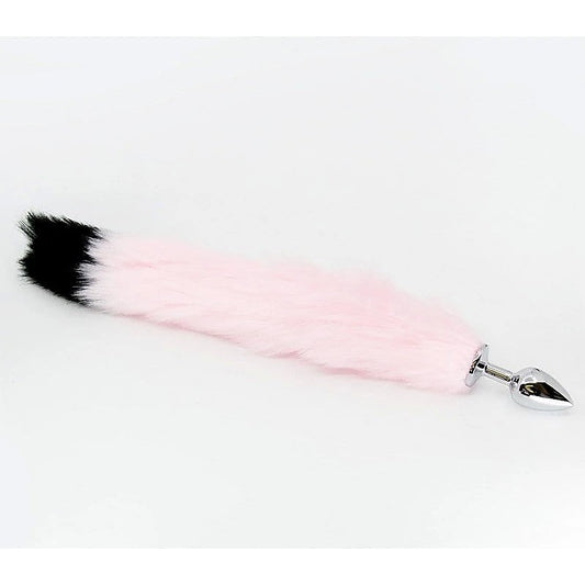 Fur Fox Tail Butt Plug Small By Love In Leather - Butt Plugs
