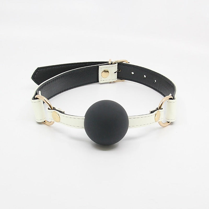 Glow In The Dark Gag With Ball By Love In Leather - Bondage Gags and Bits
