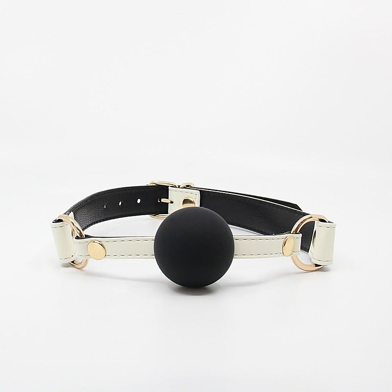 Glow In The Dark Gag With Ball By Love In Leather - Bondage Gags and Bits