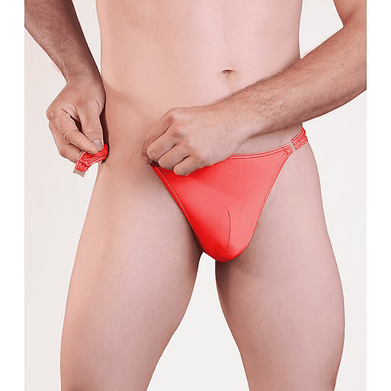 Men'S Quick Release Lycra G-String By Love In Leather - Jocks and G-Strings
