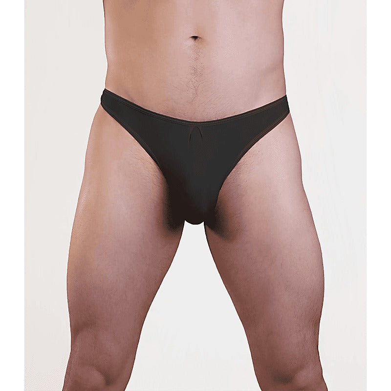 Plain Mens Lycra G-String S/M By Love In Leather - Jocks and G-Strings