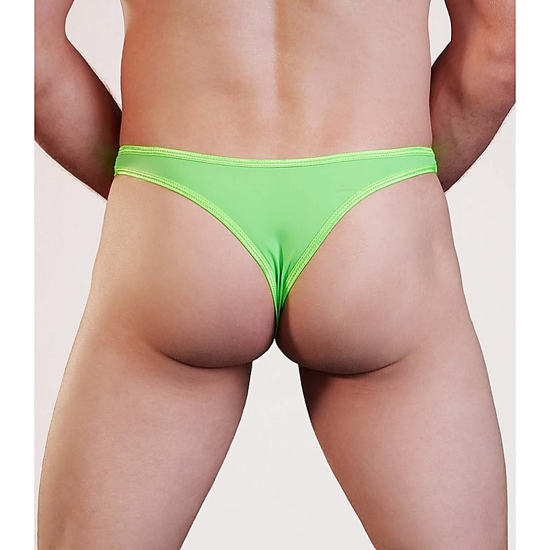 Plain Mens Lycra G-String S/M By Love In Leather - Jocks and G-Strings