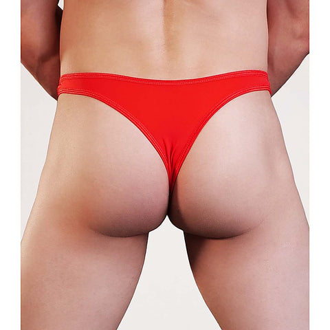Plain Mens Lycra G-String S/M By Love In Leather - Jocks and G-Strings