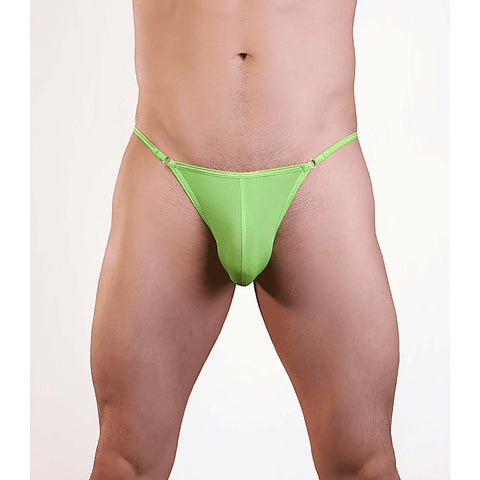 Love In Leather Soft Poly-Cotton Mens G-String S/M - Jocks and G-Strings