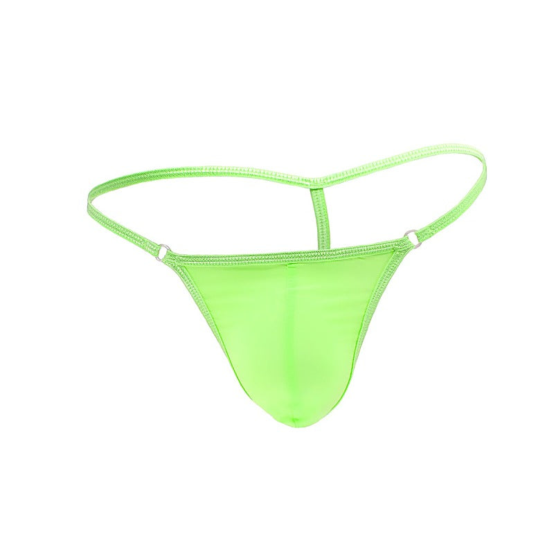 Love In Leather Soft Poly-Cotton Mens G-String S/M - Jocks and G-Strings