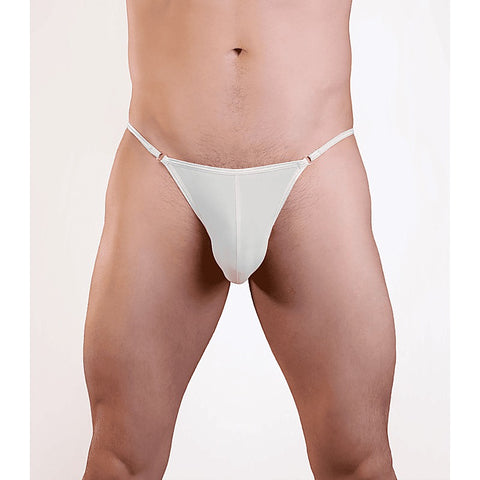 Love In Leather Soft Poly-Cotton Mens G-String S/M - Jocks and G-Strings