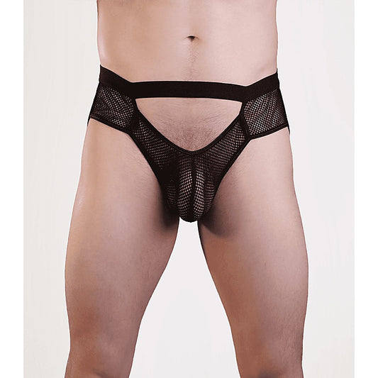 Love In Leather Mens Mesh Jock Strap Underwear