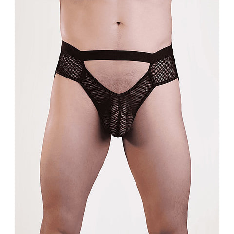Love In Leather Mens Mesh Jock Strap Underwear