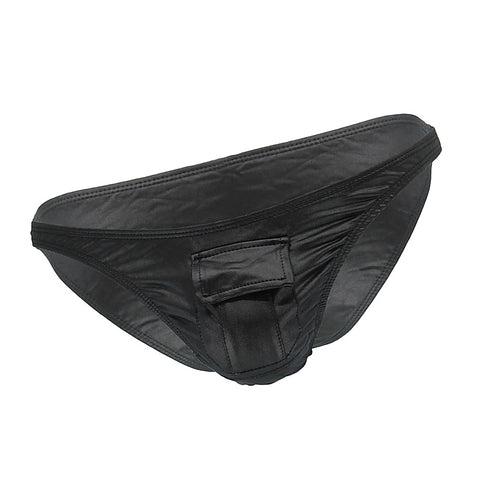 Mens Wet Look Front Pocket Underwear By Love In Leather - His Fetish