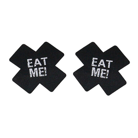 Eat Me Sexy Nipple Pasties By Love In Leather - Breast and Nipple Toys