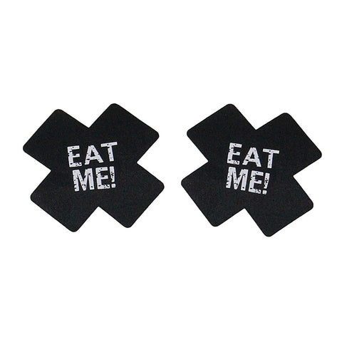 Eat Me Sexy Nipple Pasties By Love In Leather - Breast and Nipple Toys