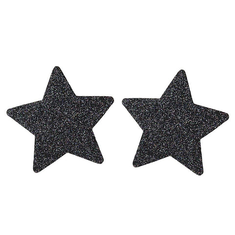 Glitter Star Womens Nipple Covers By Love In Leather - Breast and Nipple Toys