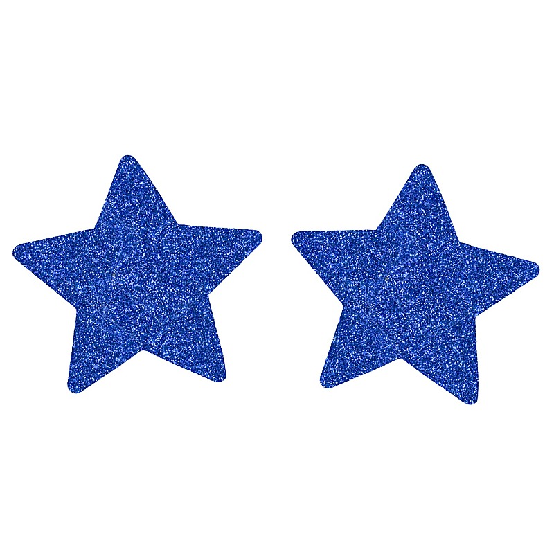 Glitter Star Womens Nipple Covers By Love In Leather - Breast and Nipple Toys