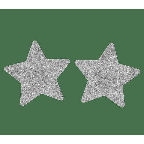 Glitter Star Womens Nipple Covers By Love In Leather - Breast and Nipple Toys