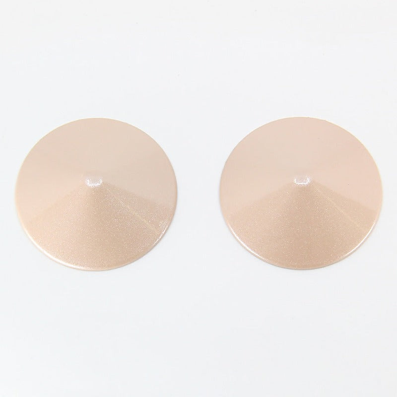 Round Metal Nipple Pasties By Love In Leather - Breast and Nipple Toys