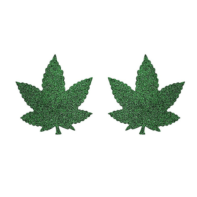 Maple Leaf Womens Nipple Pasties By Love In Leather - Breast and Nipple Toys