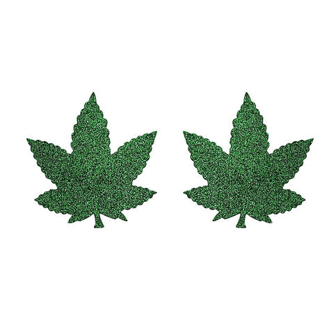 Maple Leaf Womens Nipple Pasties By Love In Leather - Breast and Nipple Toys