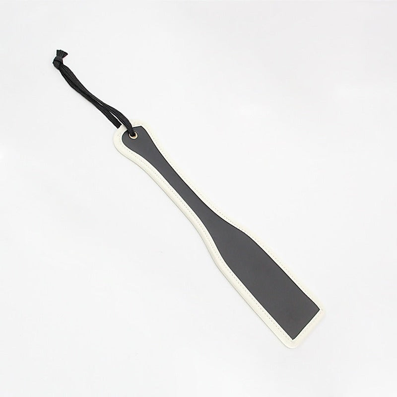 Black & Glow In The Dark Bdsm Paddle By Love In Leather - Paddles And Slappers