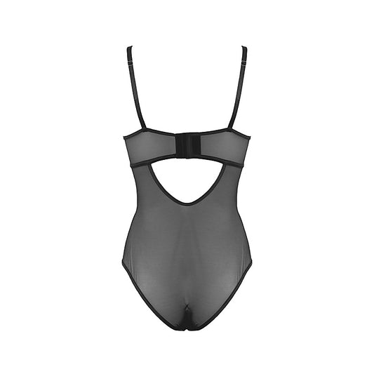 Muse Lingerie Sexy BDSM Play Fetish Bodysuit Black