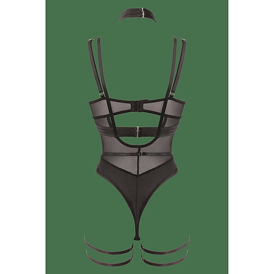 Muse Lingerie 3 Piece Bodysuit With Elastic Brace Top