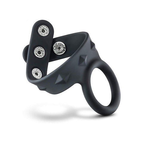 Adjustable Silicone Cock Rings By Love In Leather - Stretchy Cock Rings