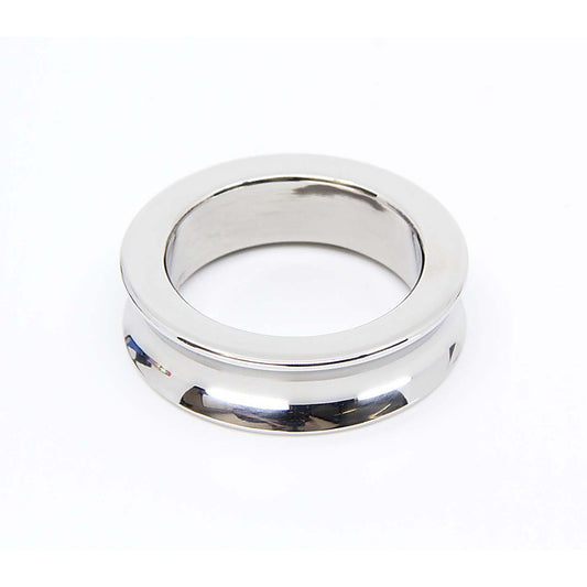 Premium Stainless Steel Fat Boy Ring By Love In Leather - Steel Cock Rings